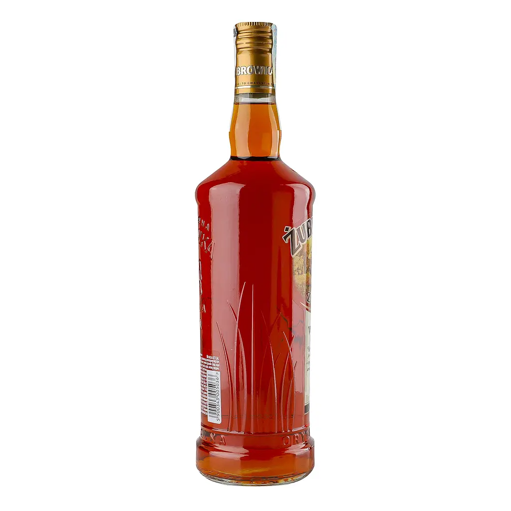 Алкогольный напиток Zubrowka Zlota 37.5% 0.7 л - фото 2