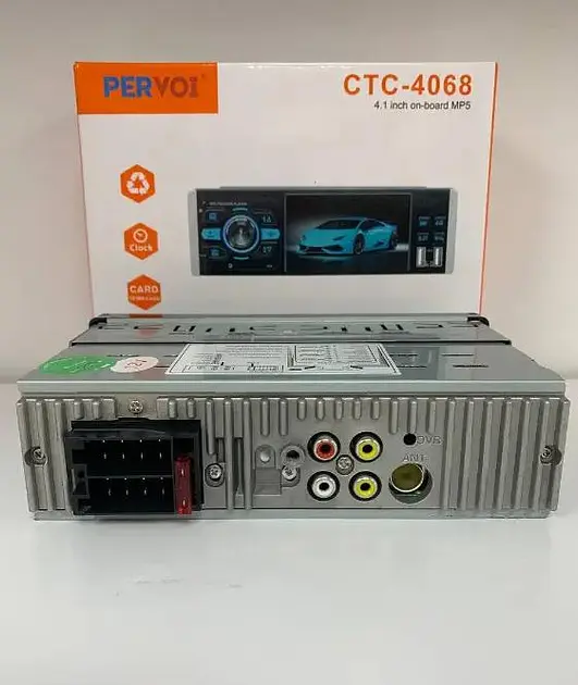 Автомагнітола Pervoi з Bluetooth, двома USB, 4.1 екраном, Stereo на базі Mirror Link XPRO CTC-4067 (44850-CTC-4067_967) - фото 3