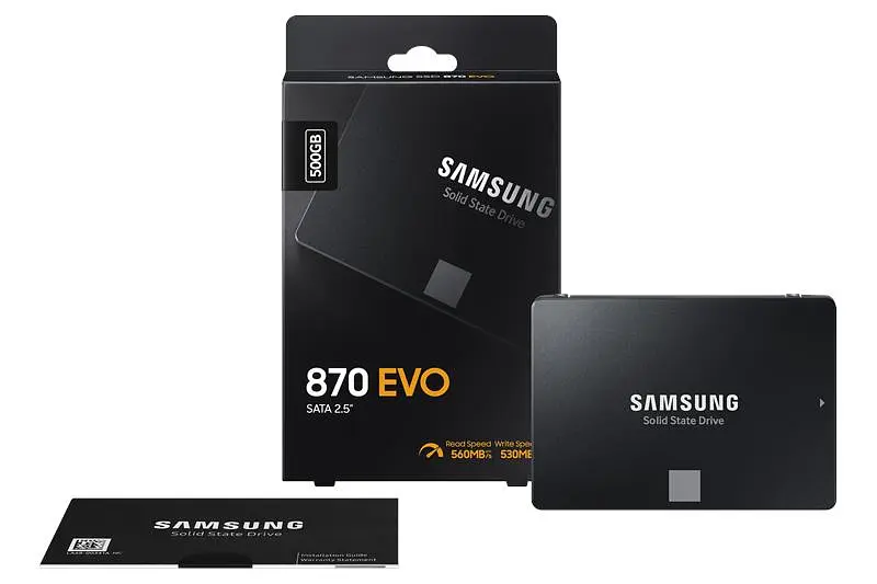 SSD накопичувач Samsung 870 EVO[MZ-77E500BW] - фото 4