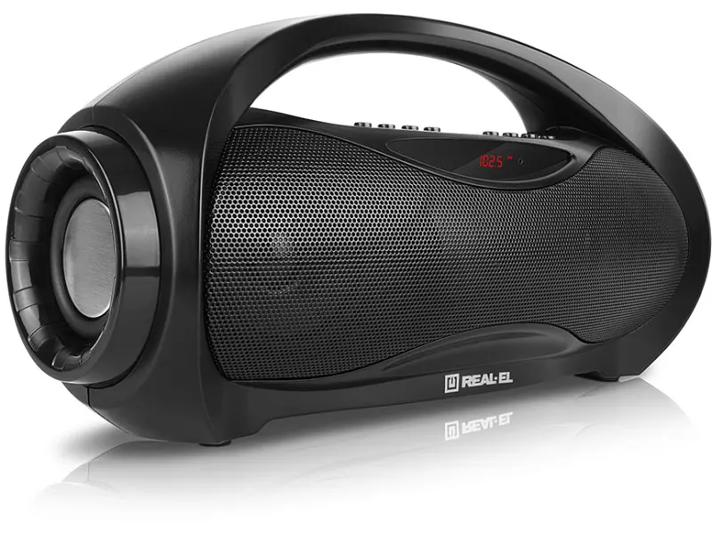 Портативна акустика REAL-EL X-713 Black (EL121600014) - фото 4