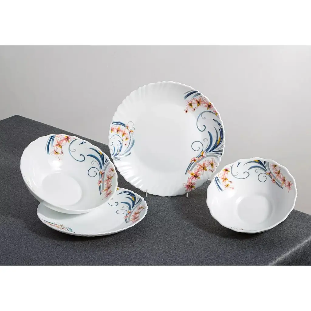 Салатник Vittora Wave Квіткові вензеля V-175FM 17.5 см (110948) - фото 3