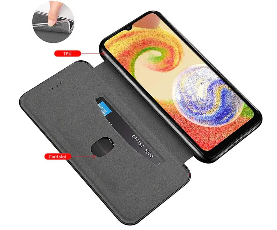 Чохол-книжка Primolux Besus для телефону Samsung Galaxy A04 (SMA045) Black - фото 4