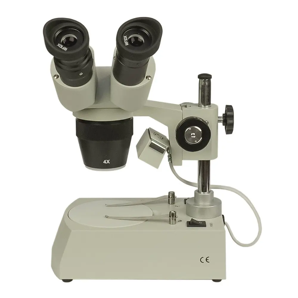 Мікроскоп бінокулярний Aida A-4024/XTX-3C-R (окуляри, що обертаються, LED підсвічування верх/низ, фокус 60-80 мм, кратність - фото 2