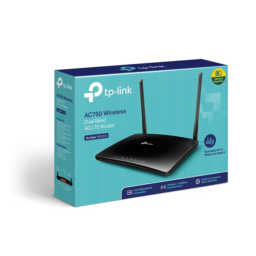 TP-Link TL-MR200 AC750 4G LTE - фото 5