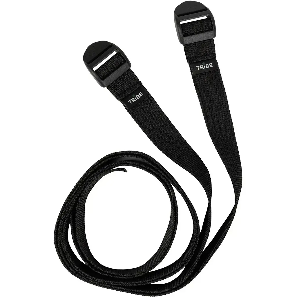 Стяжка компресійна Tribe Strap 0,5 м 2 шт T-IZ-0016 Black (1042-T-IZ-0016-black) - фото 2