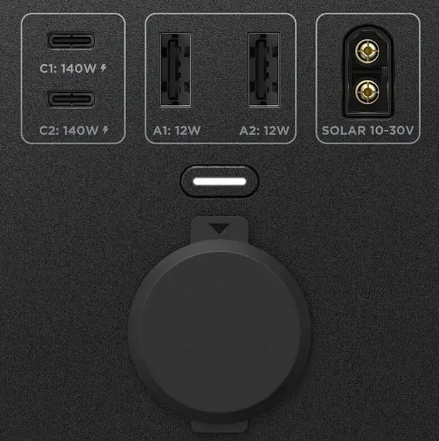 Зарядна станція EcoFlow Trail 300 DC / 300 Вт / 288 Вт⋅год / LiFePO4 (EF-TRAIL300-N) - фото 5