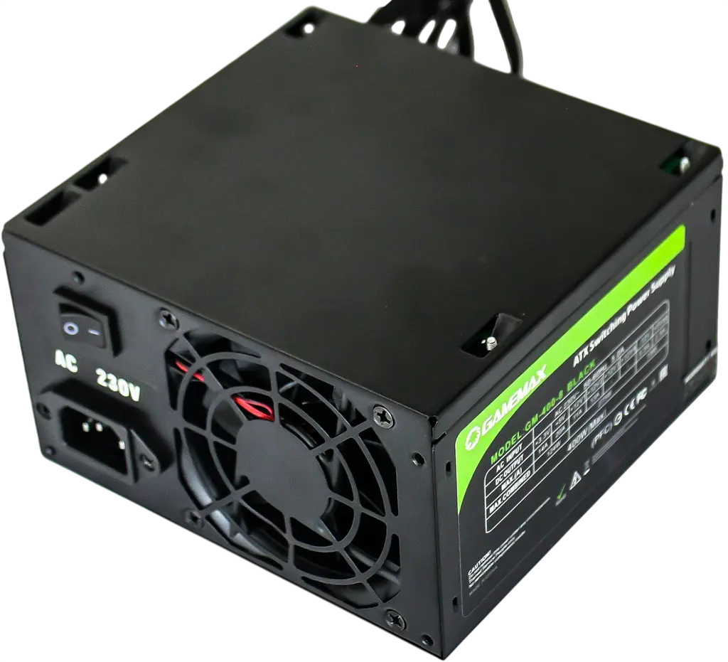 Блок живлення GameMax GM-400-8CM 400W Black (GM-400-8CM Black) - фото 3
