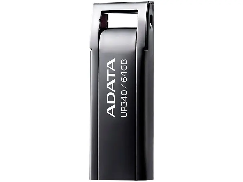 USB флеш накопичувач ADATA 64 GB UR340 Black USB 3.2 (AROY-UR340-64GBK) - фото 3