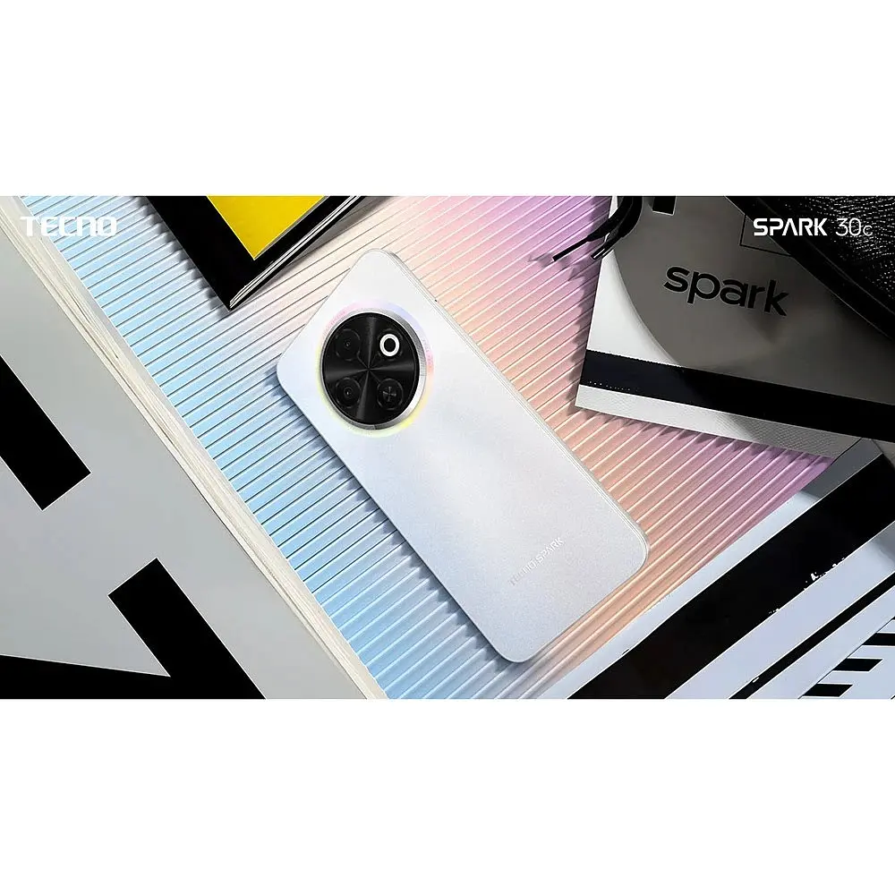 Смартфон Tecno spark 30c (KL5n) 4/128 GB білий (4894947051777) - фото 10