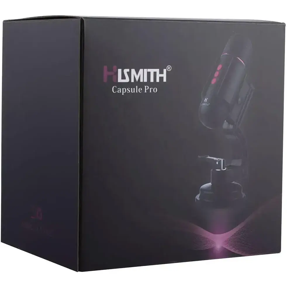 Міні секс-машина Hismith Mini Capsule Sex-Machine with Strong Suction Cup перезаряджається - фото 8