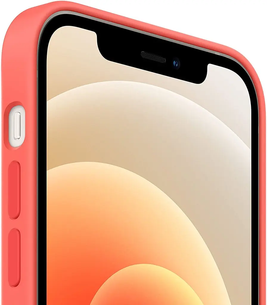 Чохол Silicone Case з MagSafe для Apple iPhone 12/12 Pro (Pink Citrus) ААА [53709] - фото 3