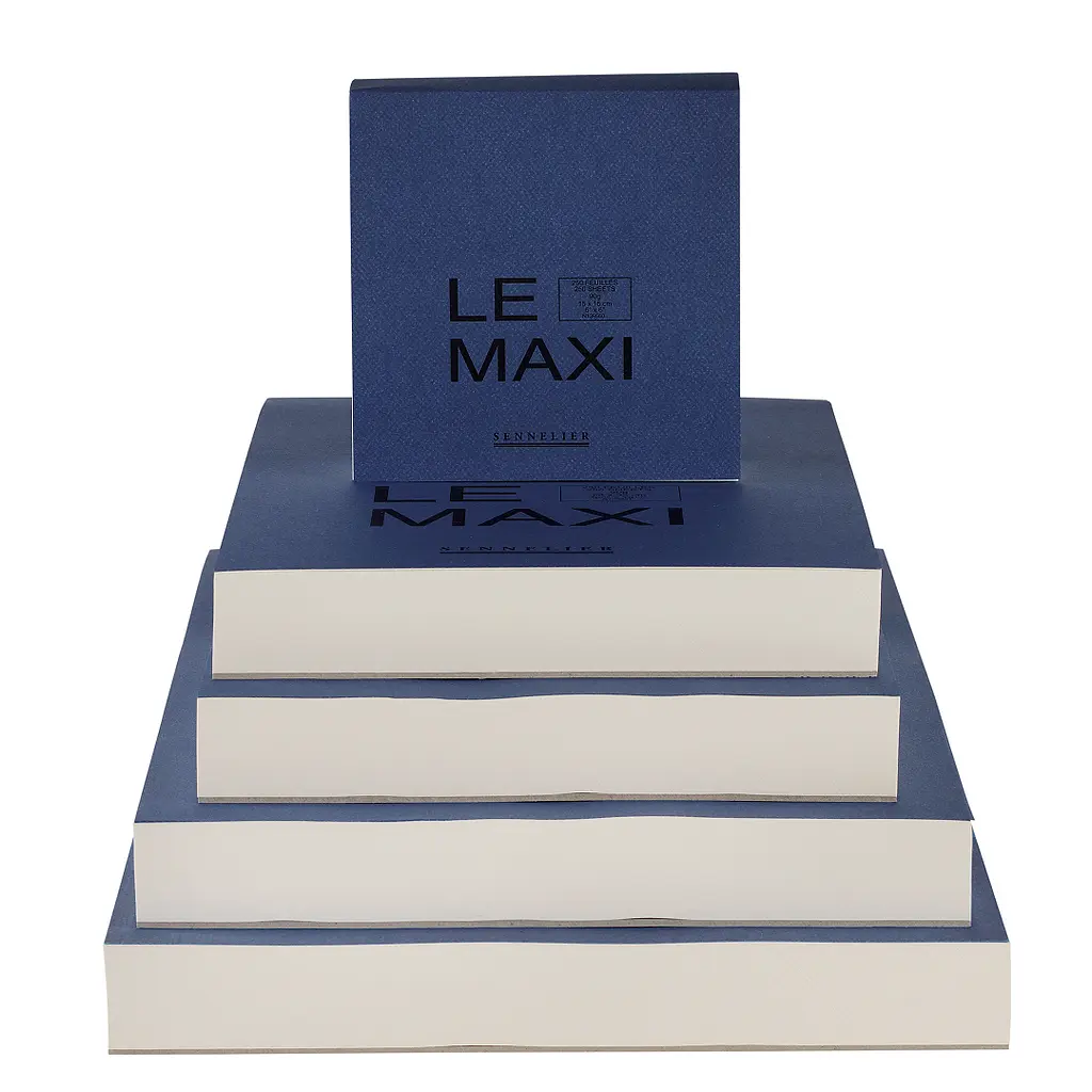 Блокнот склейка для ескізів Sennelier, Le Maxi, 250 аркушів, 70 г/м, 24х32 см - фото 2
