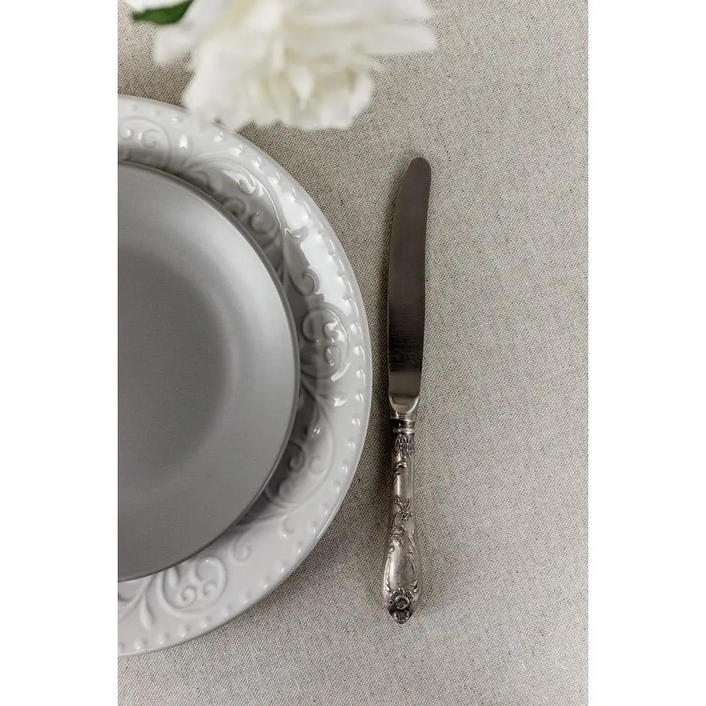 Скатерть Прованс Simfoni Натюрель 180x136 см бежевая (33555) - фото 5