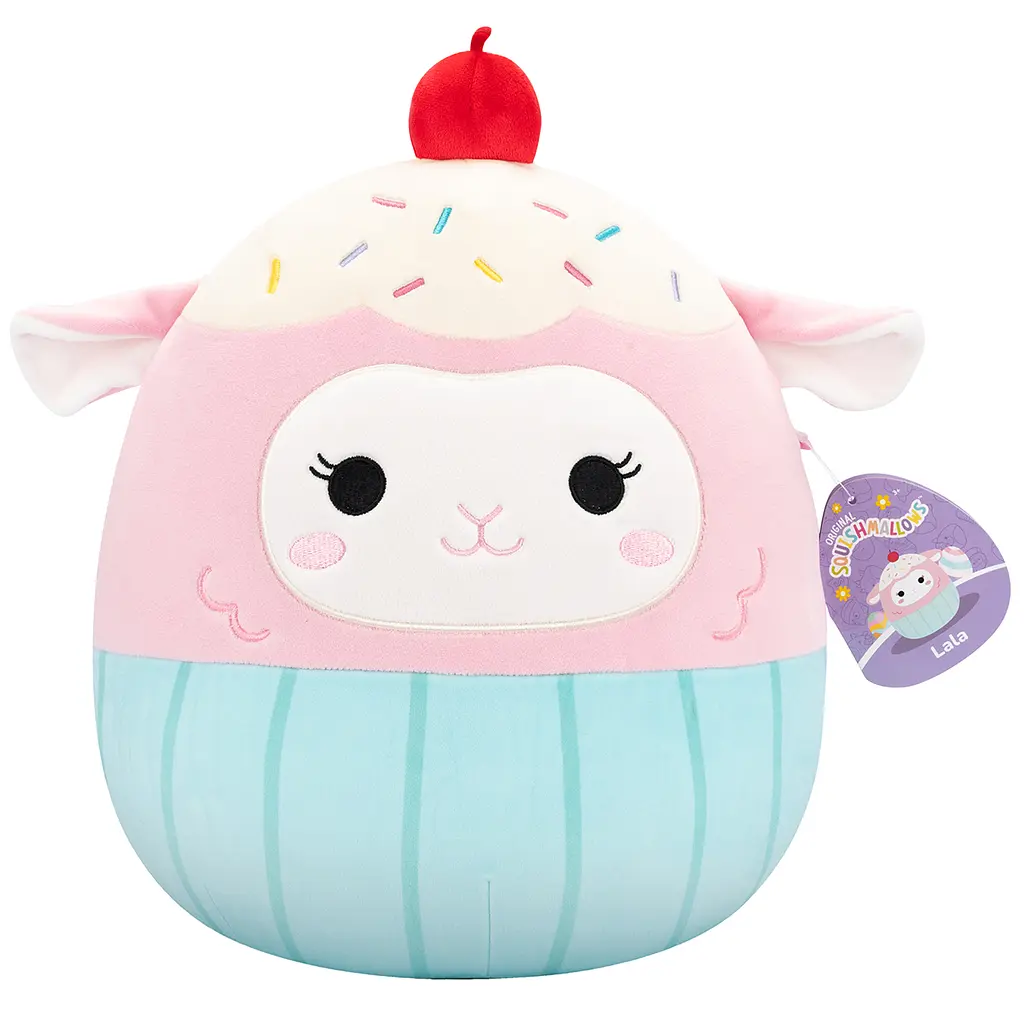 М'яка іграшка Squishmallows Ягня Лала в костюмі 30 см (SQER01265) - фото 7