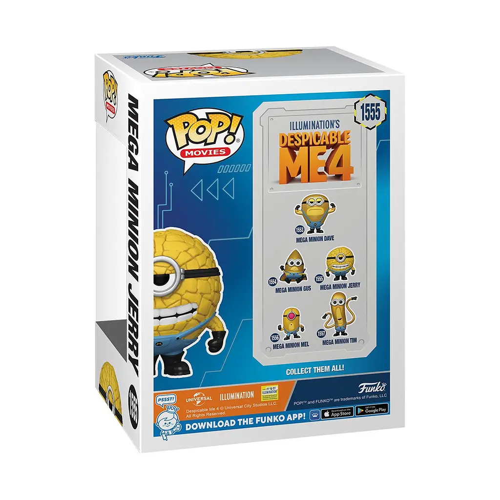 Фигурка Funko POP Movies: Despicable Me 4 - Mega Minion Jerry det0018130 - фото 3