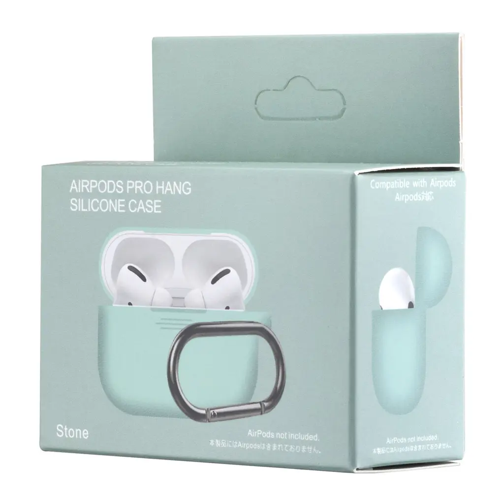 Чехол Silicone Case 1.2mm для AirPods Pro Coast синий - фото 2