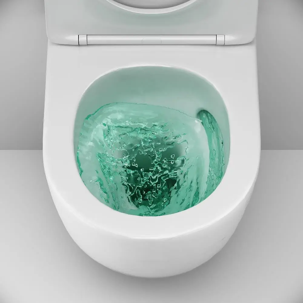 Унитаз подвесной AquaSpin Am.Pm Like с сиденьем микролифт белый CLA1900SC, Белый - фото 2