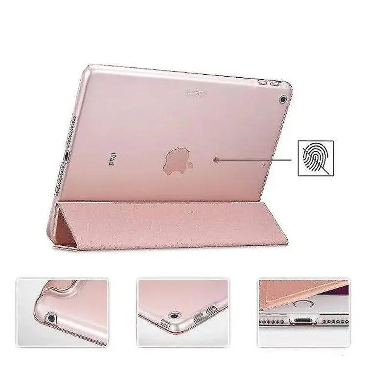 Чохол-книжка BeCover Tri Fold Hard для Apple iPad 10.2 2019/2020/2021 Pink (711127) - фото 2