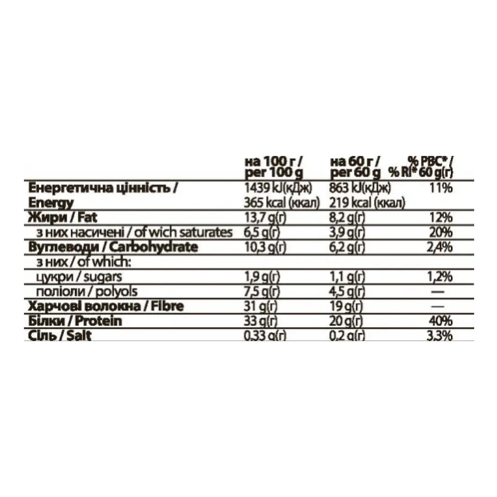 Набір протеїнових батончиків FitWin Coconat Cream 720 г (12 шт. x 60 г) - фото 3