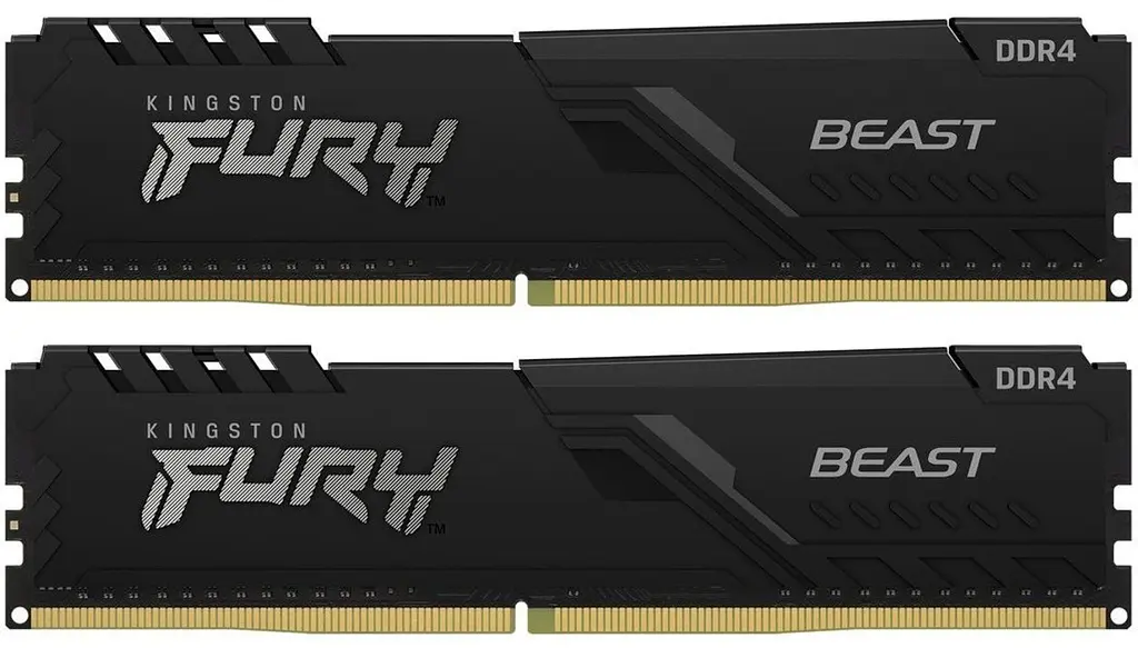 Пам'ять ПК DDR4 32GB KIT (16GBx2) 3200 FURY Beast Kingston teh0014350 - фото 4