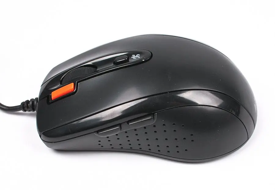 Миша A4Tech N-70FX-1 USB V-Track Black - фото 2