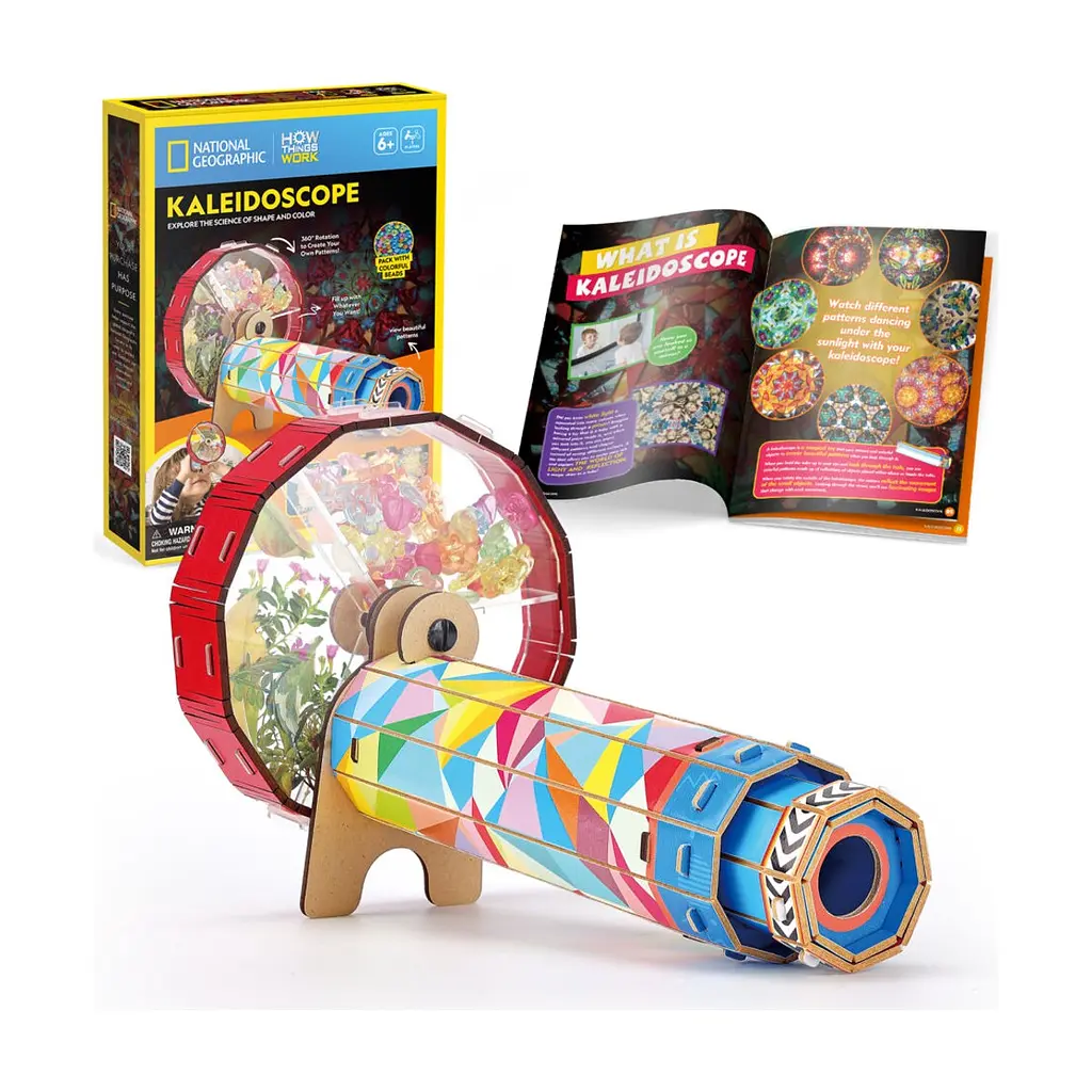 Пазл Cubic Fun Набір для моделювання STEM Калейдоскоп (DS1090h)