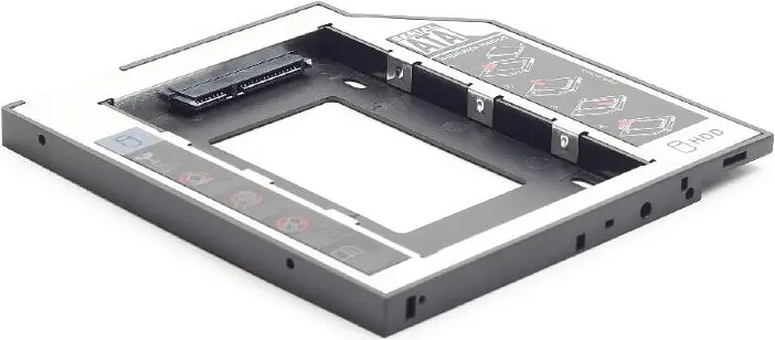 Адаптер Gembird для HDD/SSD 2.5" у відсік CD-ROM приводу ноутбука 9.5мм (MF-95-01) - фото 4