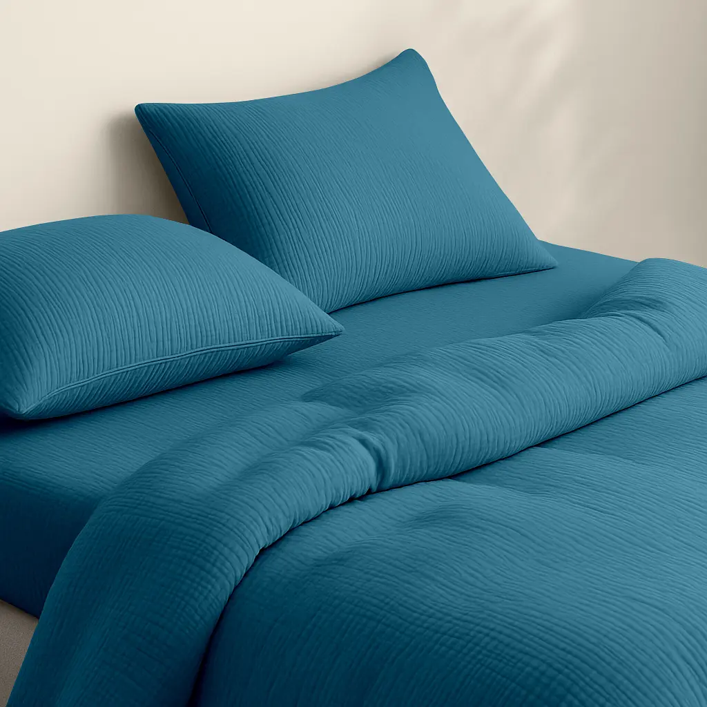 Простирадло на резинці муслін Cosas Ocean 200х200х20 см (50Muslin_Ocean_200x200x20) - фото 2