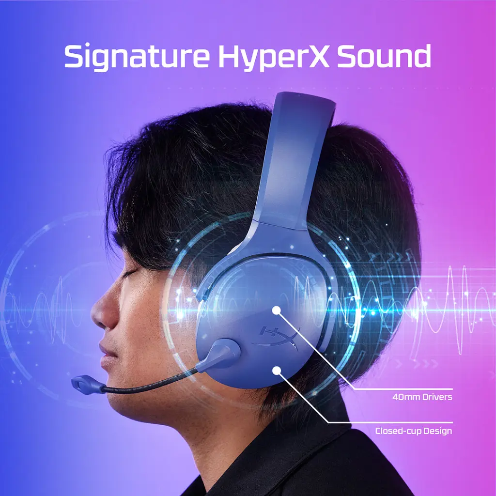 Навушники HyperX Cloud Jet Wireless Black (AJ0T1AA) - фото 2