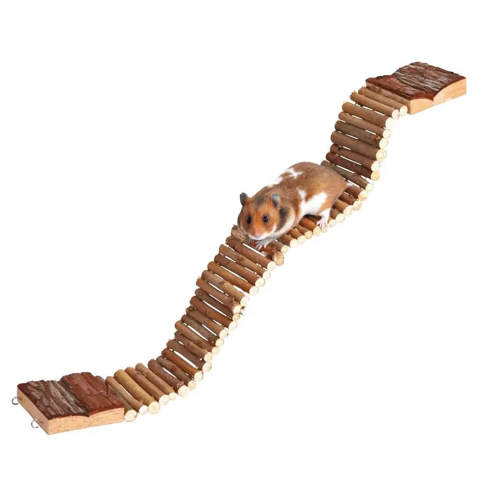 Драбинка для гризунів Trixie Natural Living 7 x 55 см дерево - фото 2