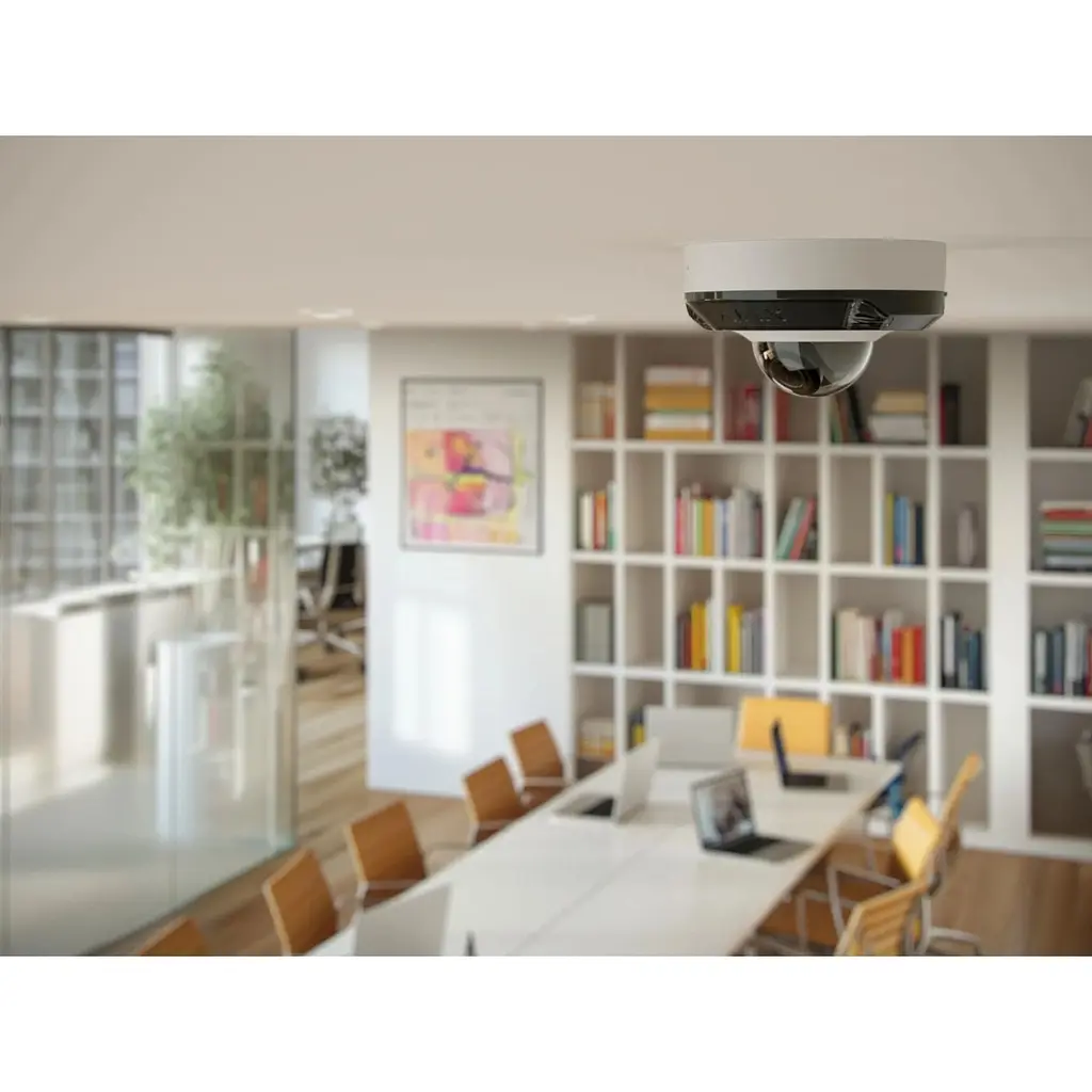 IP-камера Ajax DomeCam Mini HL white, 8мп, 4мм, гібридне підсвічування IR 35м, білий Led 50м, Poe, True WDR, IP 65, ІЧ 30м, аудіо, кут огляду 75° до 85°, міні купольна - фото 2