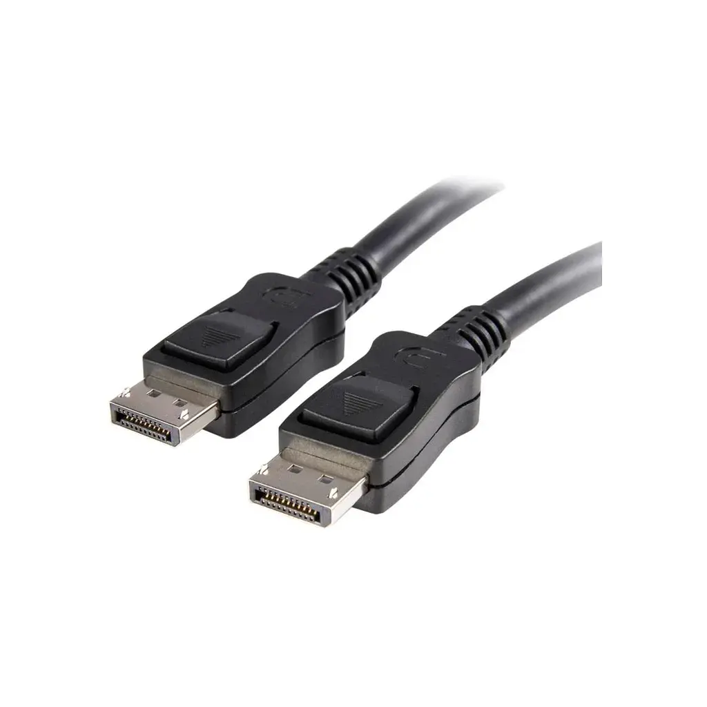 Кабель мультимедійний DisplayPort M to DisplayPort M 2.0m V1.2 4K60Hz black HP (HP_DHC-DP01-2M) - фото 2