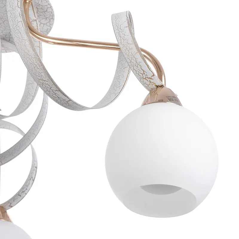 Люстра потолочная Brille для коридора E14 40W G (LK-517S/3) - фото 7