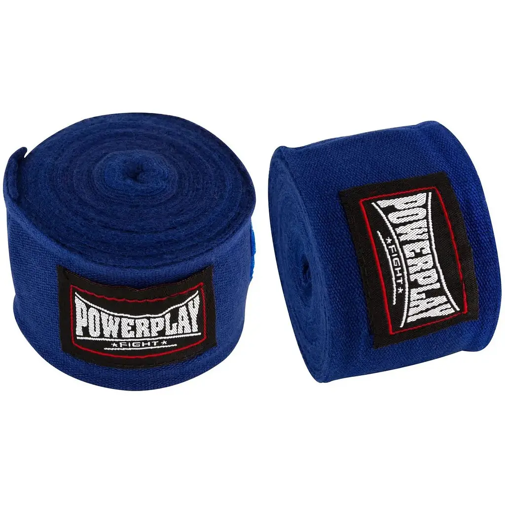Бинти для боксу Power Play 3047 4 м, Blue - фото 3