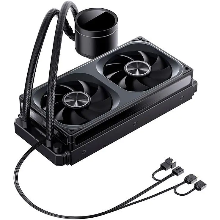 СВО Jonsbo TH-240 Black (Intel LGA 1200/115X/17XX/1851; AMD AM4/AM5) (TH-240 Black) - фото 5
