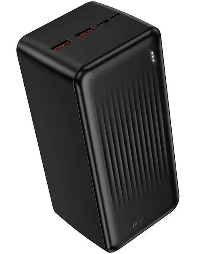 Повербанк Borofone Power Bank BJ80C Clever 50000 mAh 22.5W+PD20W Чорний (2104619005)