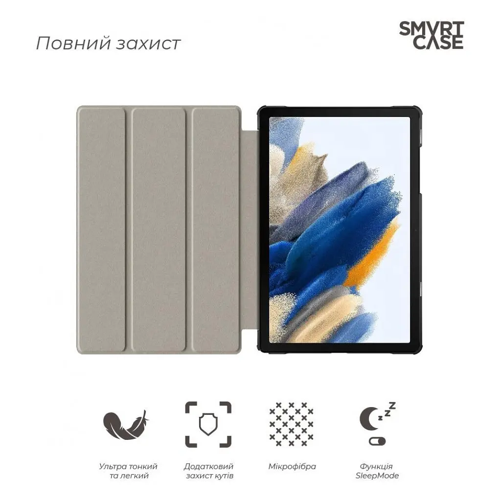 Чохол до планшета Armorstandart Smart Case Samsung Galaxy Tab A9+ Black (ARM70990) - фото 3
