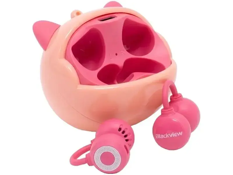 Навушники TWS Blackview AirBuds K1 Kids Blushy Pink - фото 2