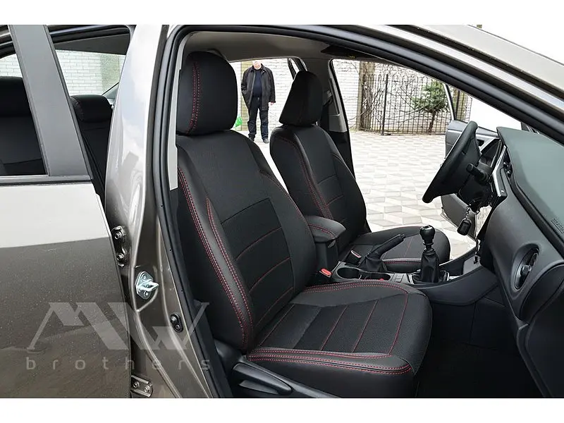 Авточохли модельні MW Brothers для Toyota Corolla (E170) c 2013 - фото 6