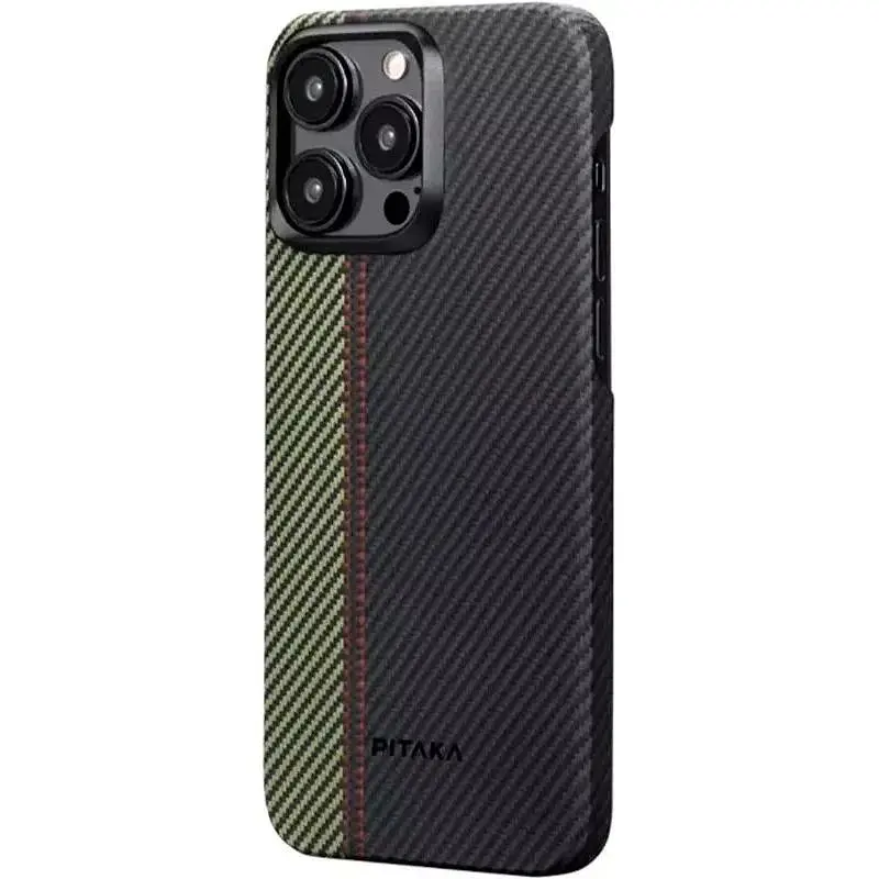 Чохол-накладка Pitaka MagEZ Case 4 Fusion Weaving Overture для iPhone 15 Pro (FO1501P) - фото 2