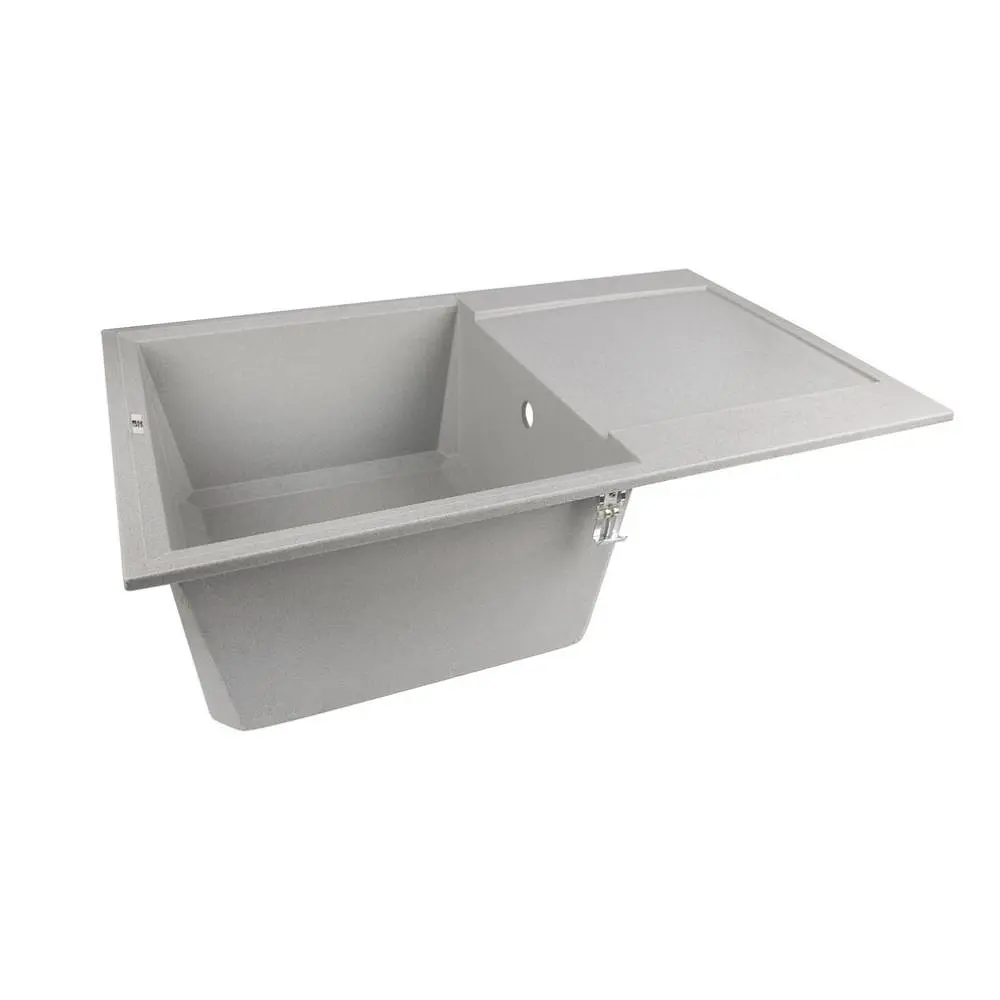 Мойка кухонная Lidz GRA-09 790x495х230 мм (LIDZGRA09790495230) - фото 4