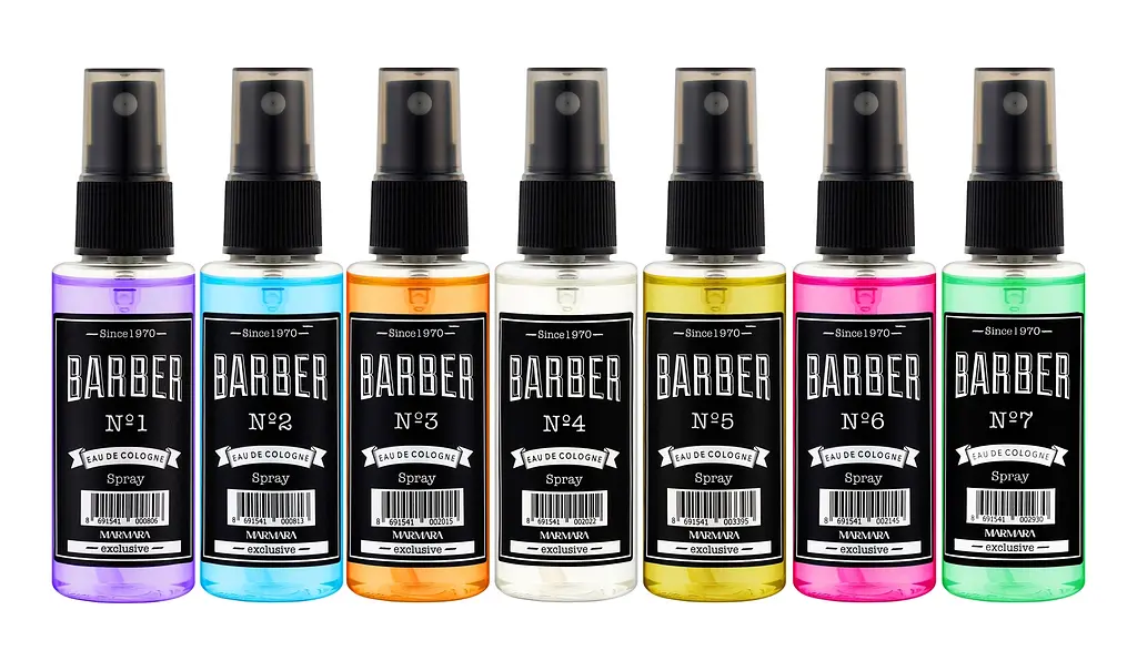 Набір одеколонів Marmara Barber Cologne Spray Set 7x50 мл - фото 3