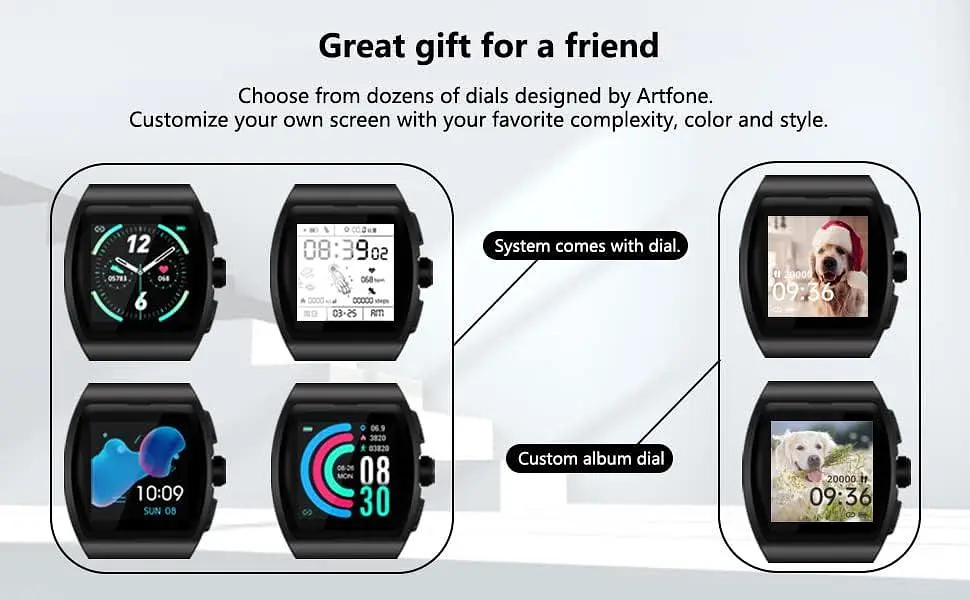 Стік без паковання artfone Watch 8, розумний смартгодинник, спортивний наручний годинник - фото 8
