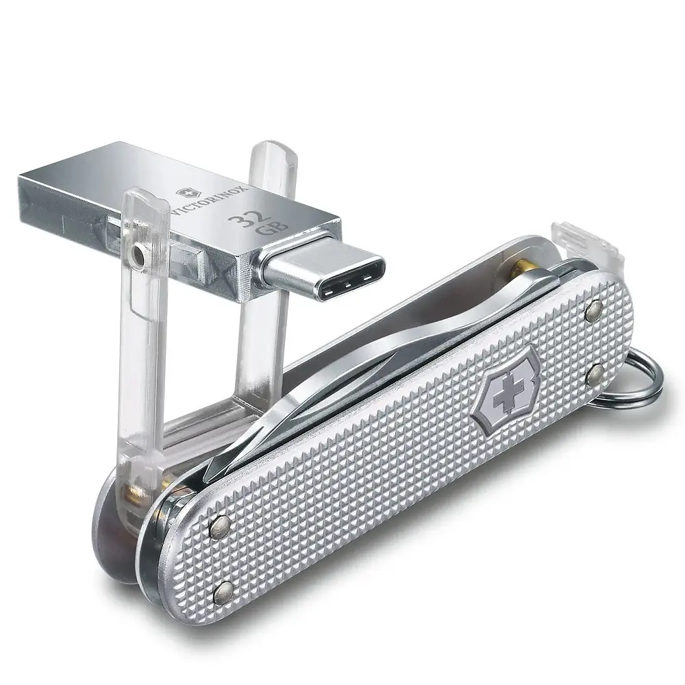 Ніж Victorinox Jetsetter@work 58мм,6функ,срібл ,USB3.0,3.1 32Gb (блістер) - фото 6