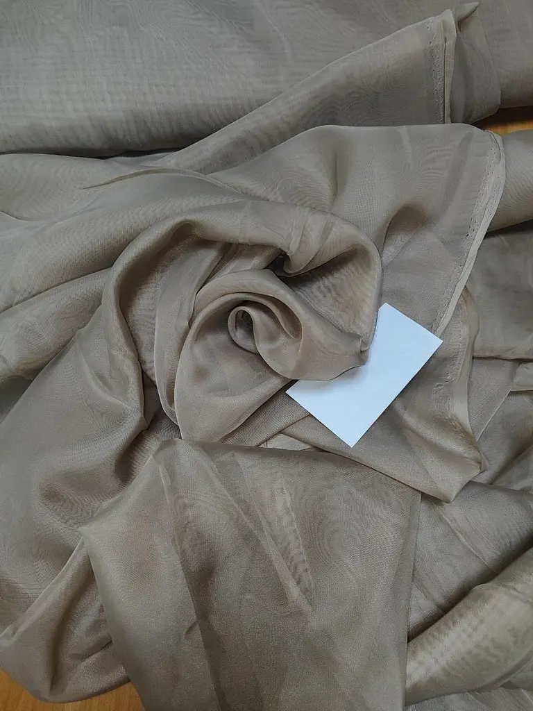 Тюль шифон мокко без обважнювача 300х250 - фото 5