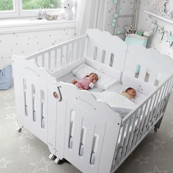 Детская кроватка Micuna Bonne Nuit White, 120х60 см, белый (BONNE NUIT WHITE) - фото 5