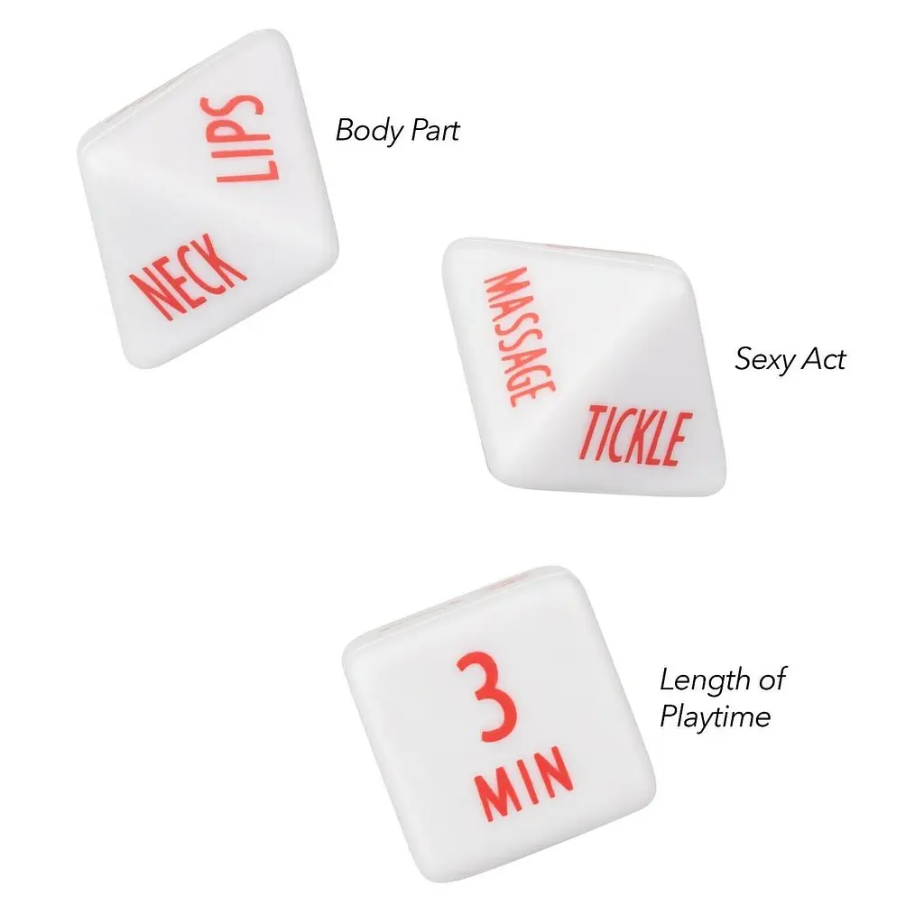 Секс игра кубики Cal Exotics Tempt & Tease Dice Tempt & Tease Dice - фото 3