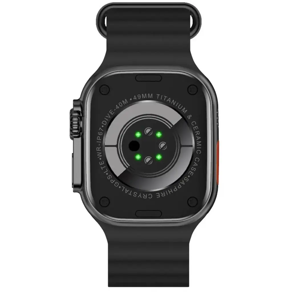 Смарт-годинник W&O X10 Ultra 3 IP67 Black - фото 4