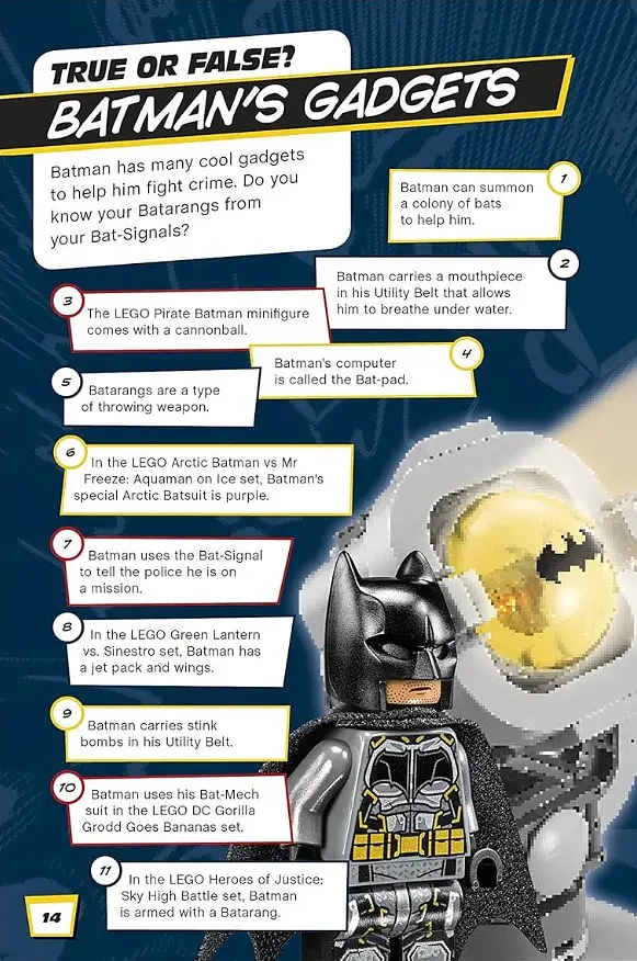 LEGO Super Heroes. Ultimate Quiz Book - DK - фото 5