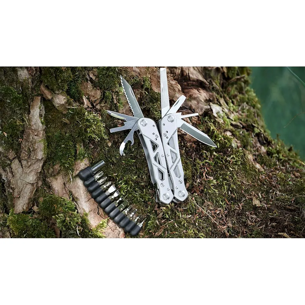 Мультитул Ganzo Multi Tool (G112), Сріблястий - фото 13